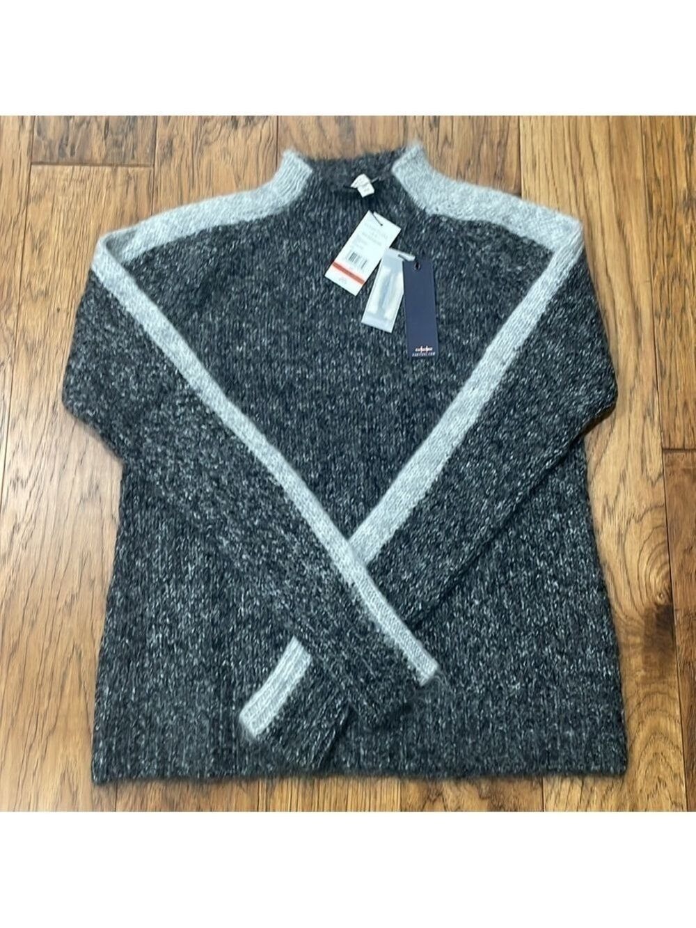 Habitual NWT two tone grey sweater size XS